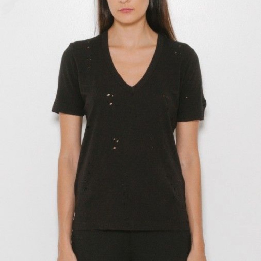 Zadig & Voltaire Black Short Sleeve Tee